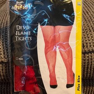 Devil Flame Tights